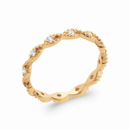 Bague en plaqué or – élégance et délicatesse 