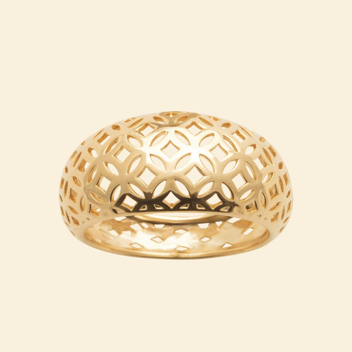 Bague fine plaqué or - brillants 