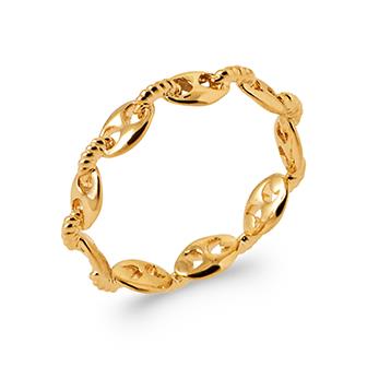 Bague plaqué or 