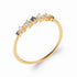 Bague plaqué or – élégance & nuances célestes 