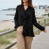 Blouse 100% coton Zélia NOIR