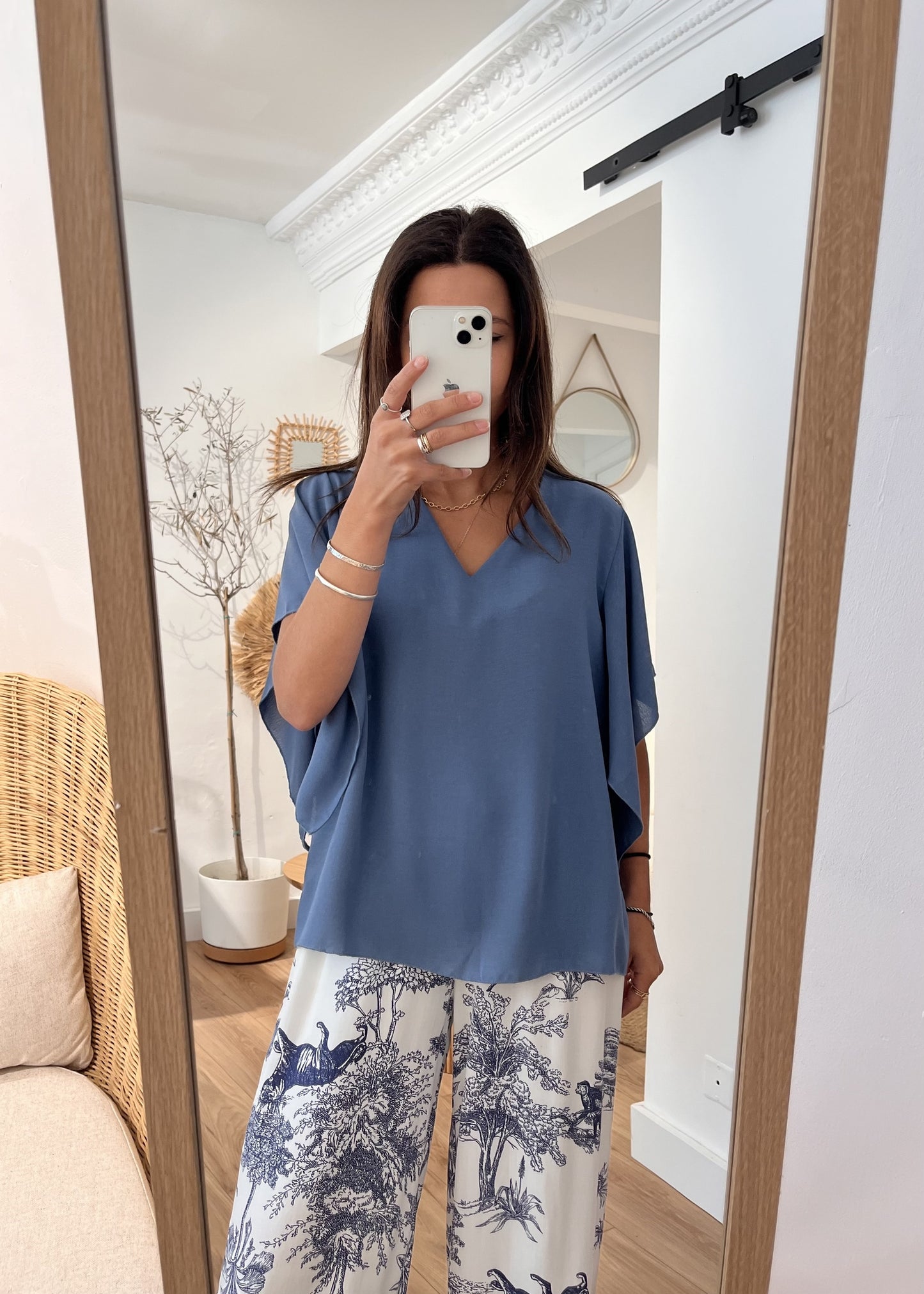 Blouse manches courtes tina JEAN