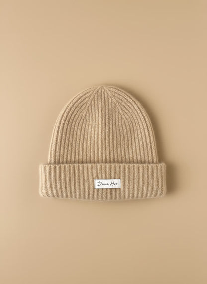 Bonnet mohair &amp; laine Raphaëlle BEIGE