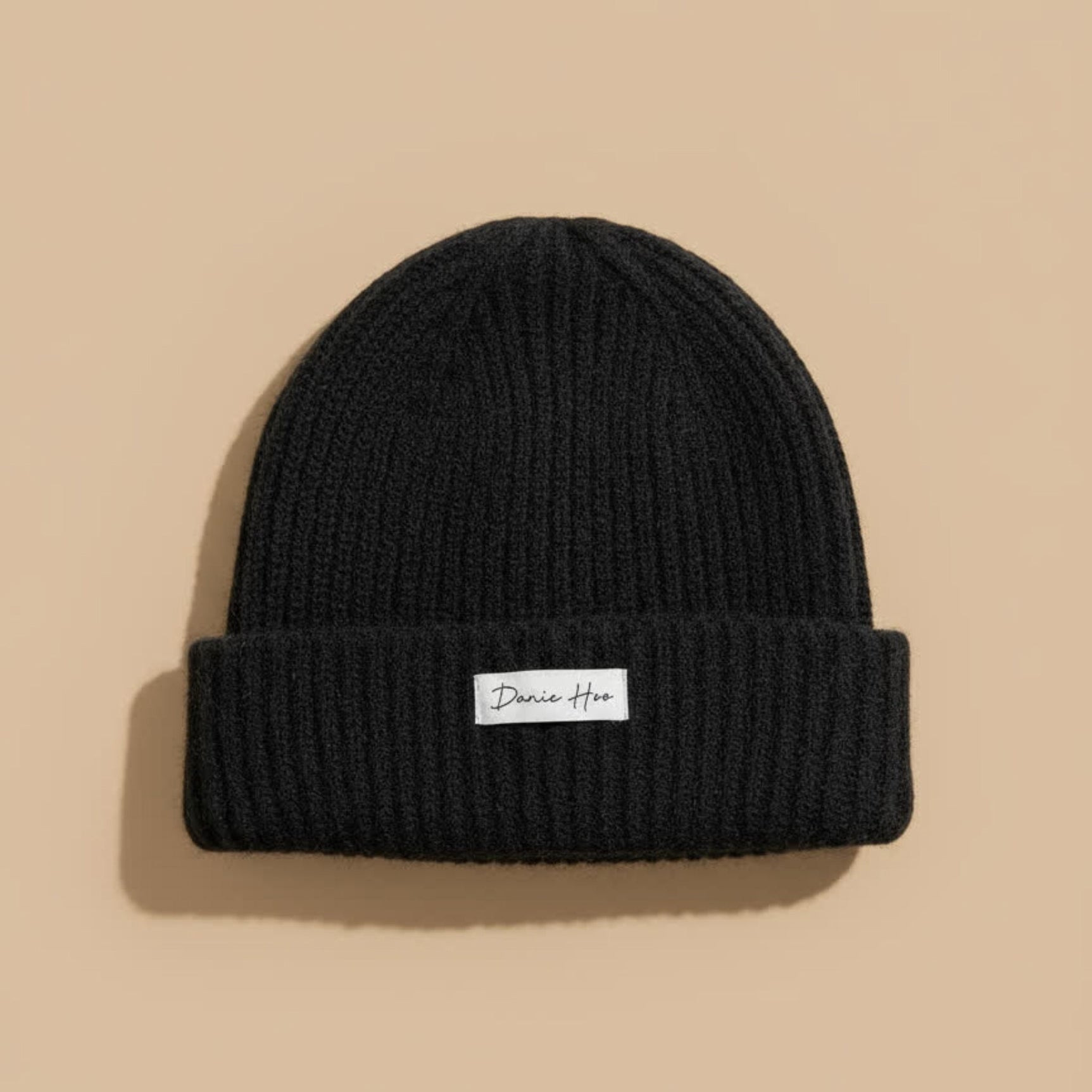 Bonnet mohair &amp; laine Raphaëlle NOIR
