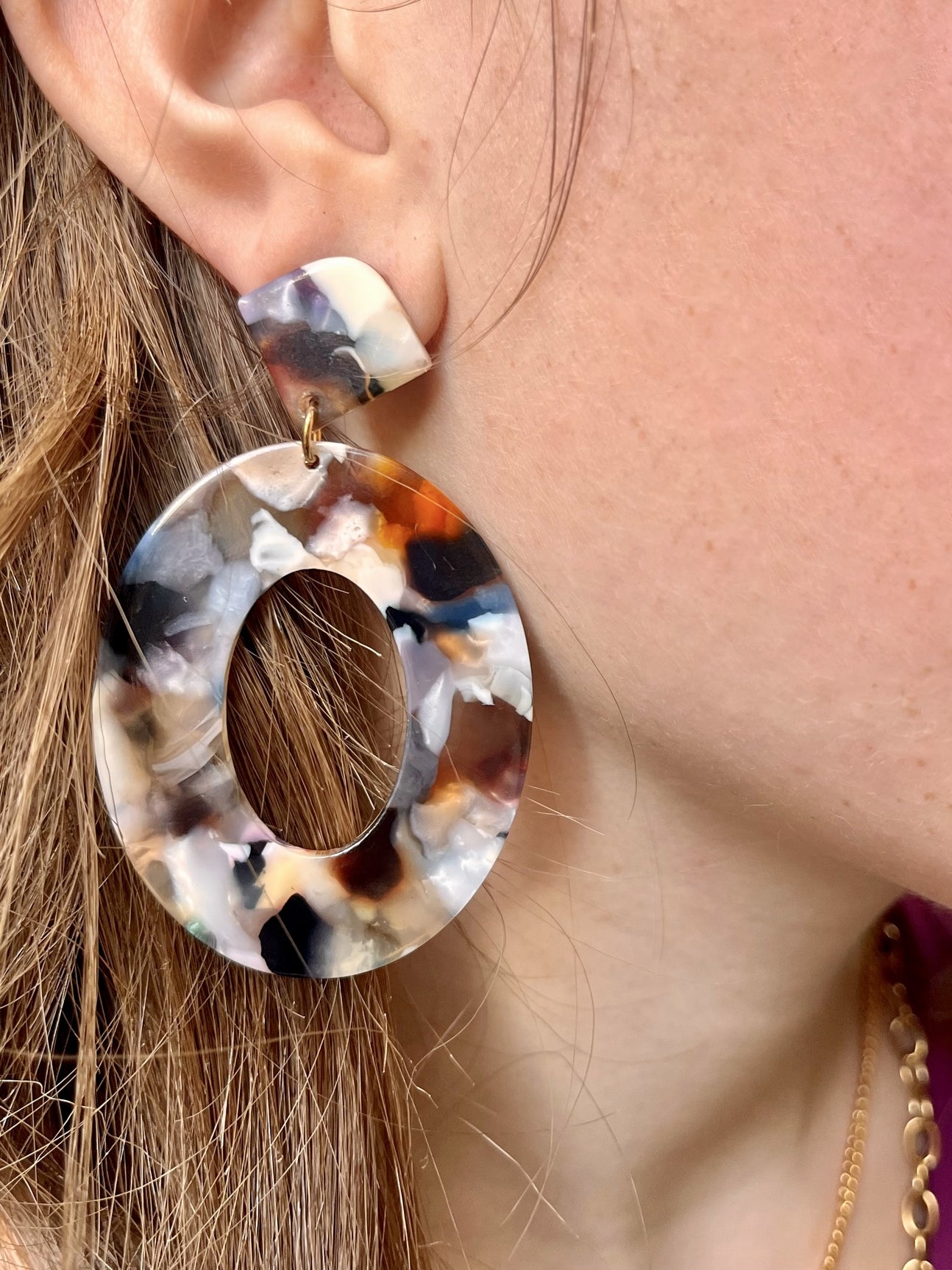 Boucles d'oreilles odile MULTI