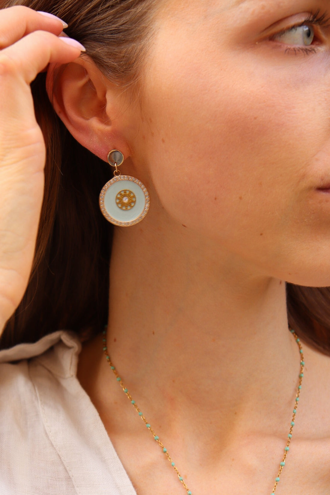 Boucles dorées Claudia CIEL