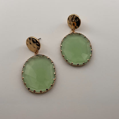 Boucles dorées Lucie VERT