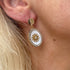 Boucles dorées petit modèle Paula BLANC