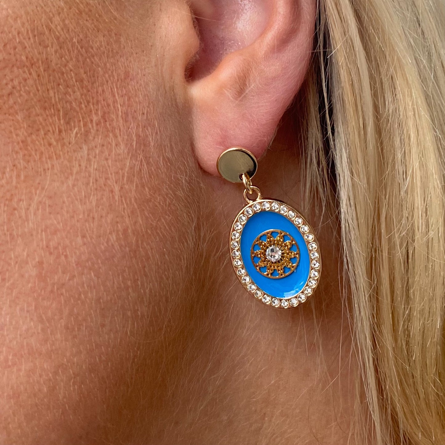 Boucles dorées petit modèle Paula ROYAL