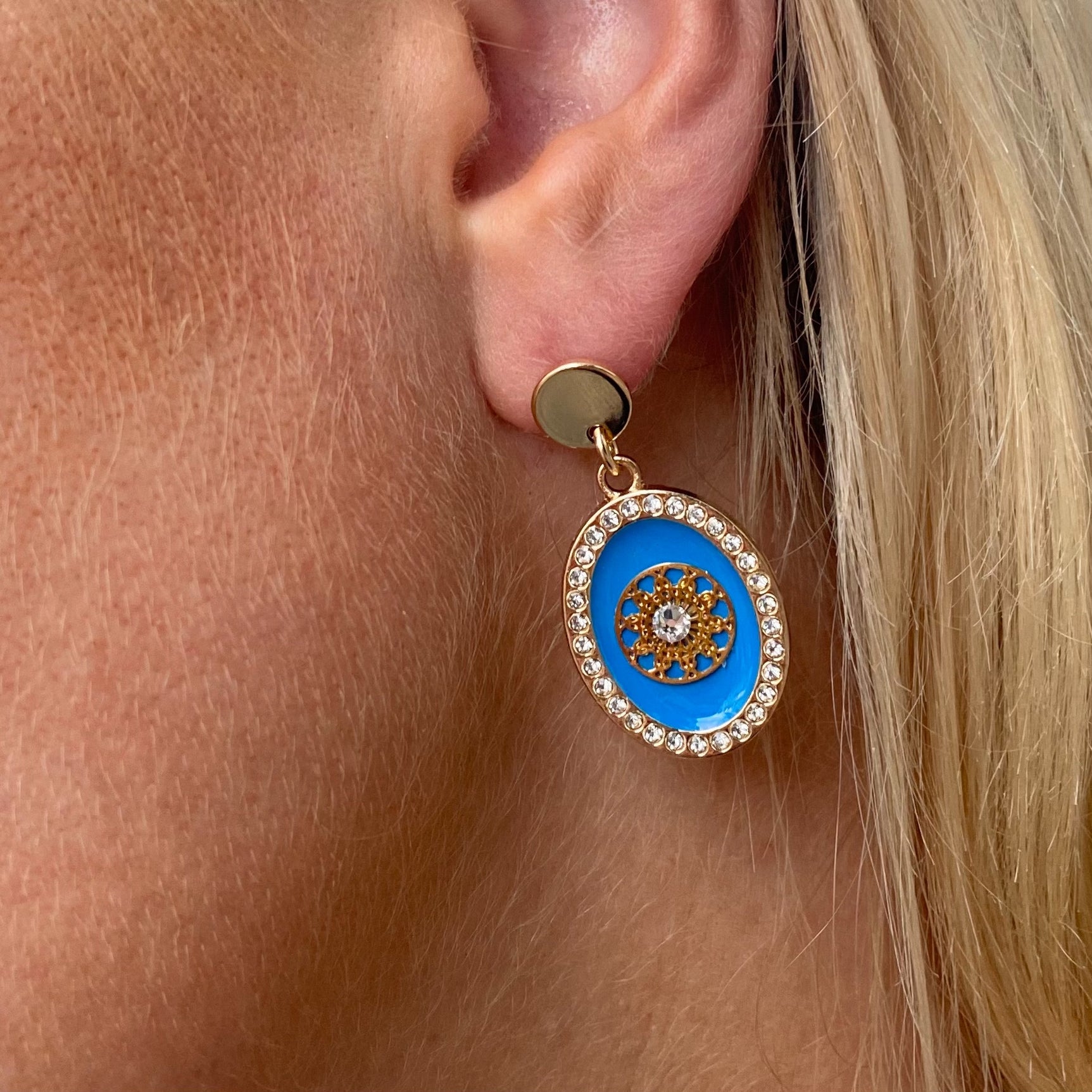 Boucles dorées petit modèle Paula ROYAL
