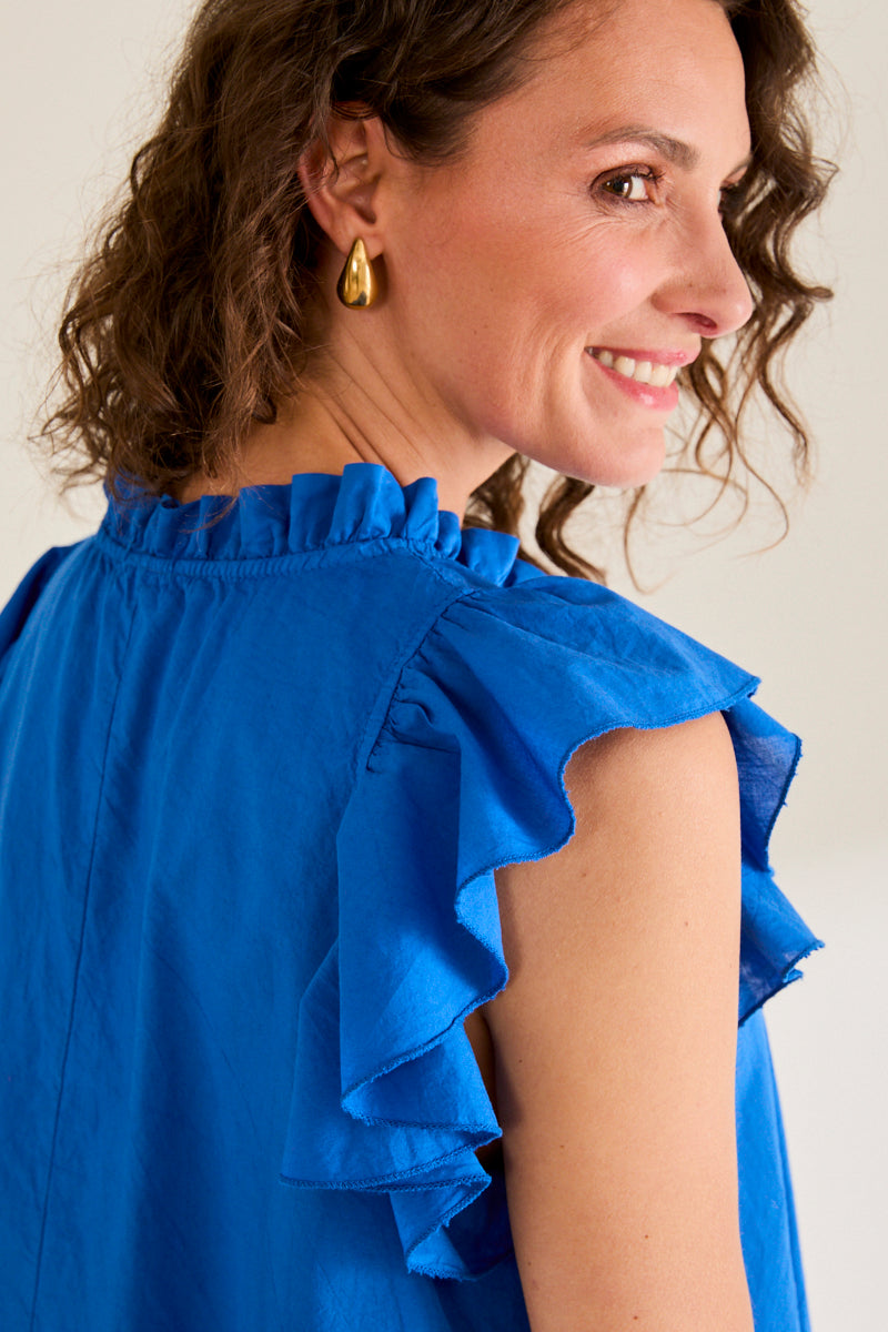 Boucles d’oreilles goutte doré 