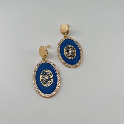 Boucles moyens modèles dorées Paula ROYAL