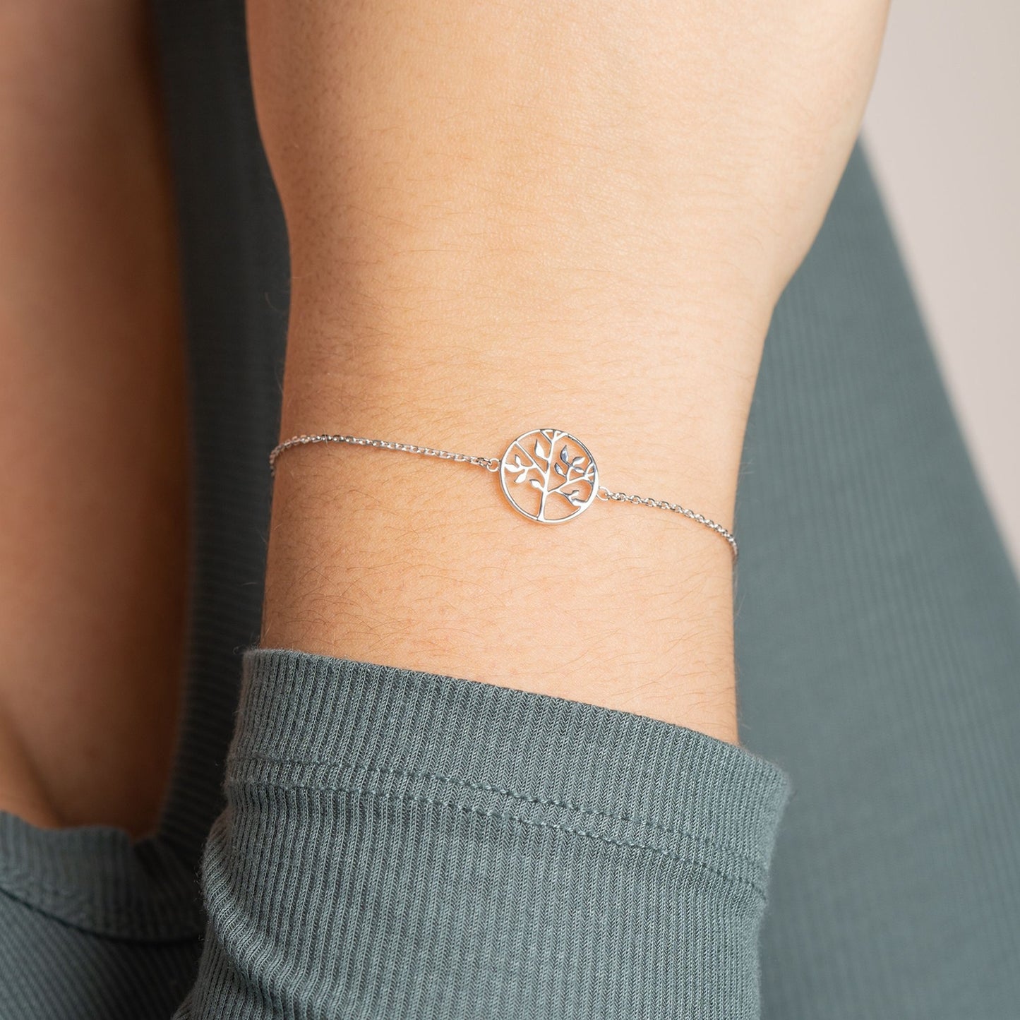 Bracelet arbre de vie argent 
