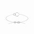 Bracelet argent rhodié 