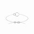 Bracelet argent rhodié 