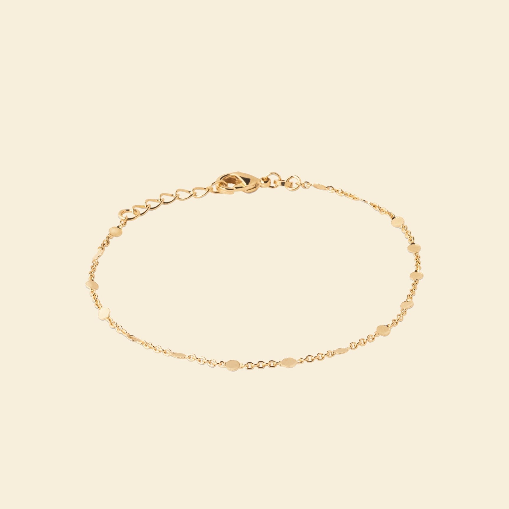 Bracelet chaine plaqué or 