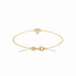 Bracelet en plaqué or - délicatesse & brillance 
