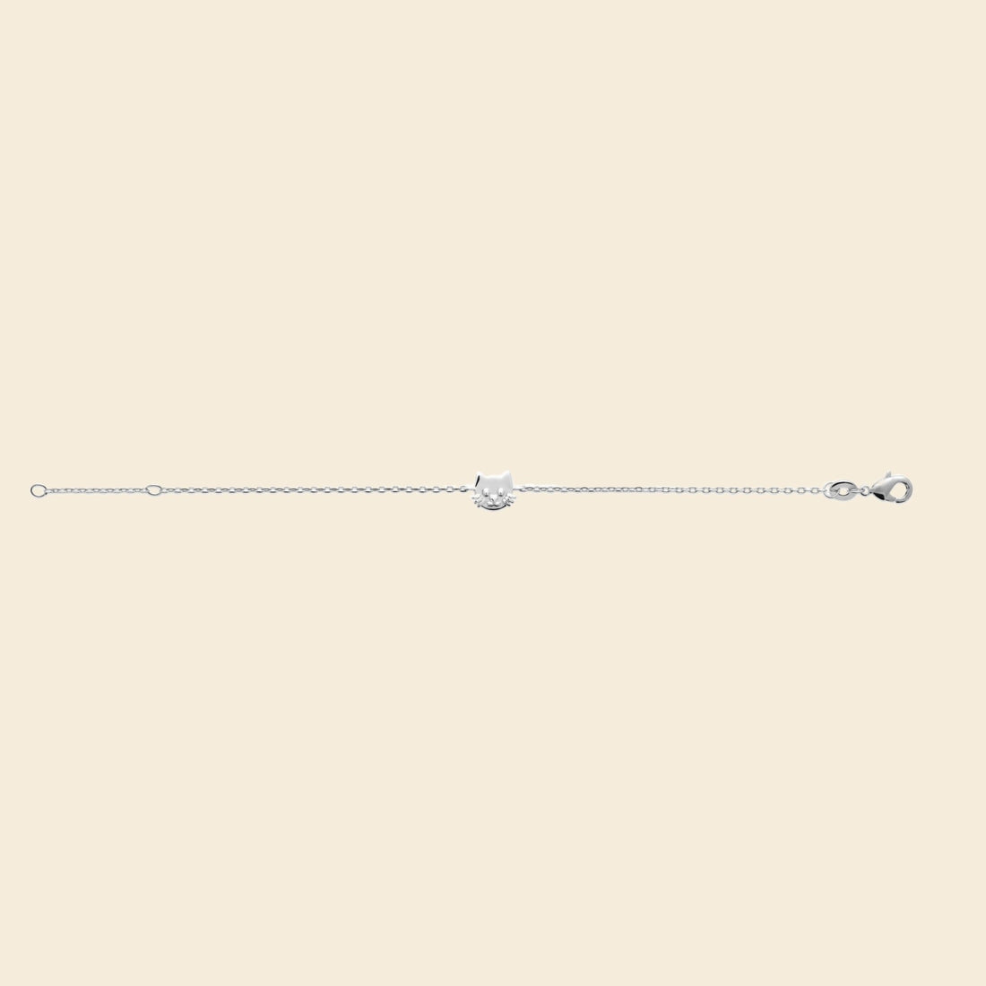 Bracelet enfant argent rhodié 