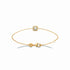 Bracelet fin en plaqué or 