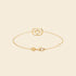 Bracelet maille moderne - brillants 