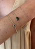 Bracelet minimaliste plaqué or 