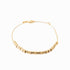 Bracelet perles plaqué or 