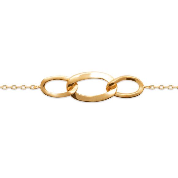 Bracelet plaqué or 