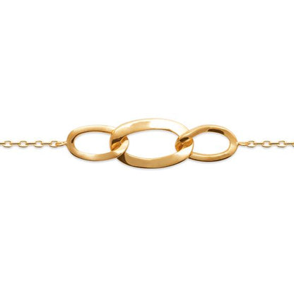 Bracelet plaqué or 