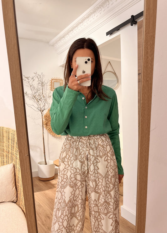 Chemise zoé VERT GUCCI