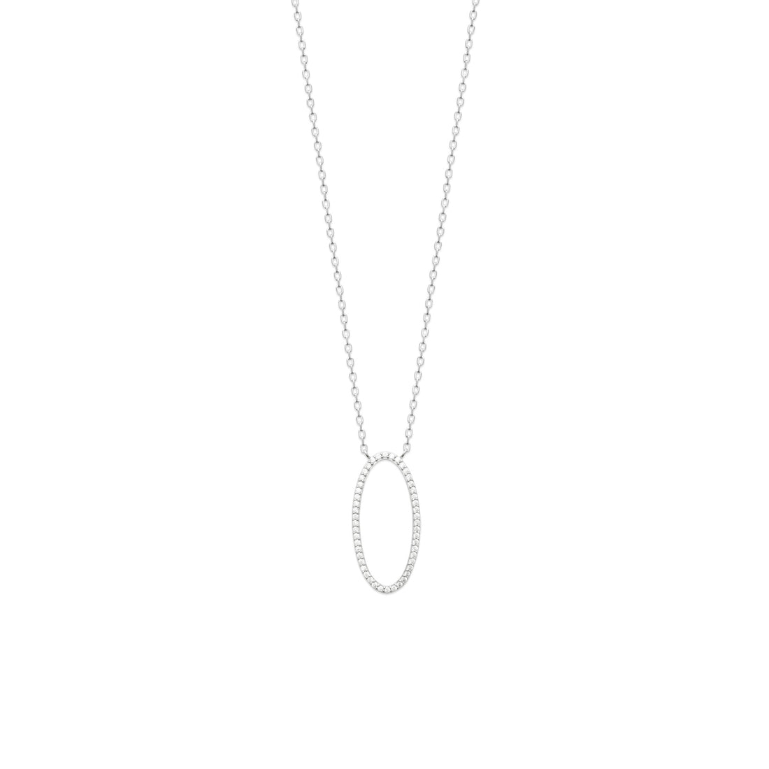 Collier argent 925 Et zirconium 