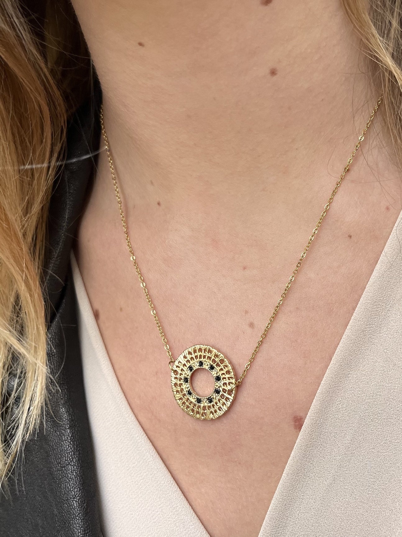 Collier doré noémie 