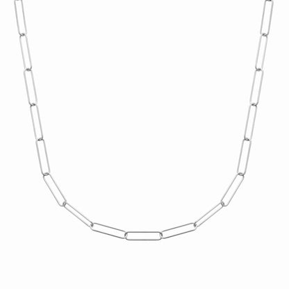 Collier maillons en argent 