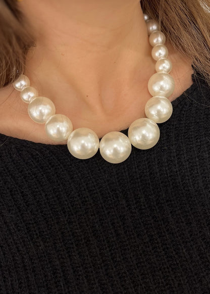 Collier noémie perles cascade PERLE