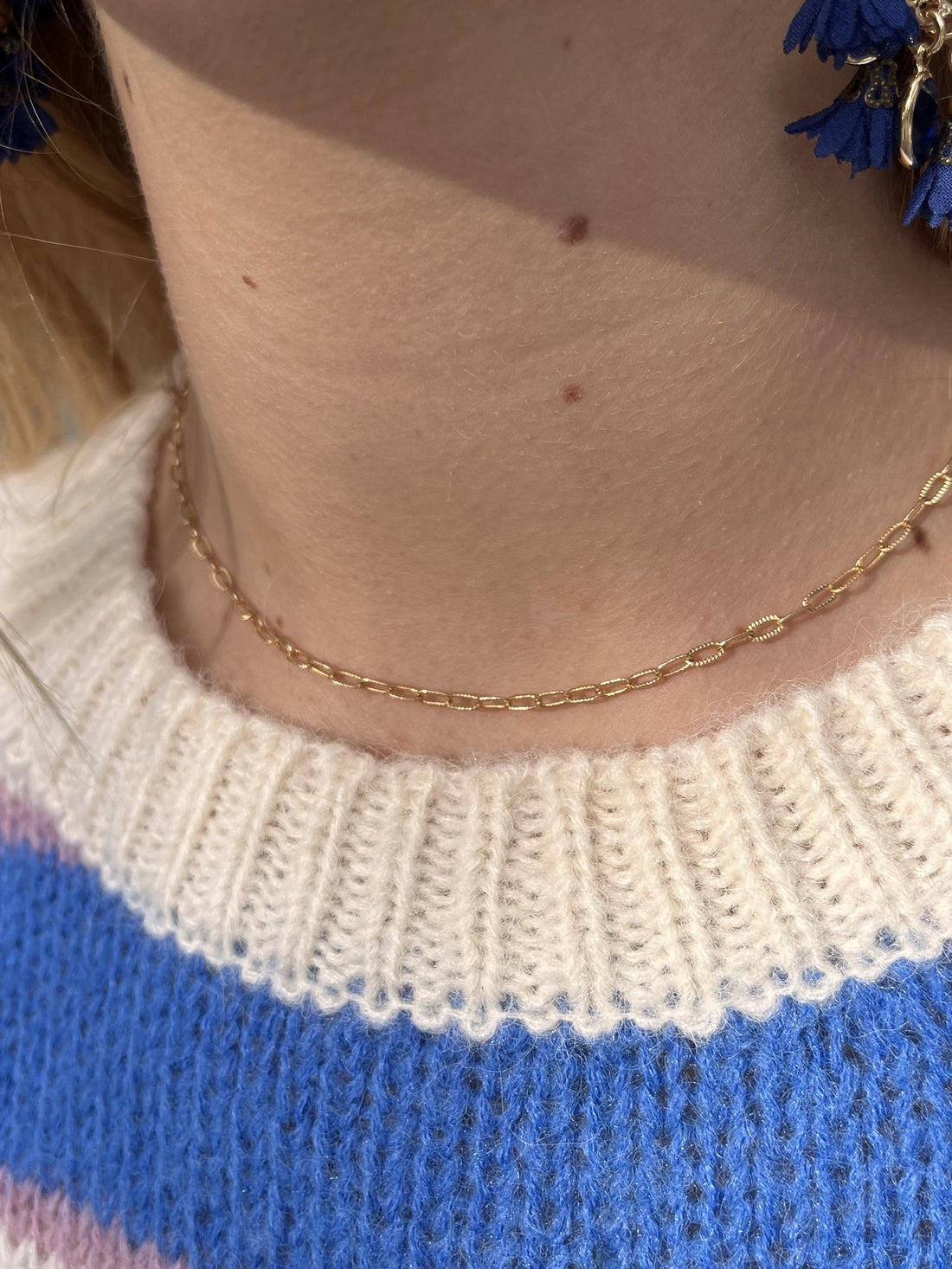 Collier plaqué or 