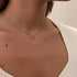 Collier plaqué or Diana VERT