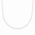 Collier plaqué or et perles 