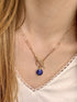 Collier plaqué or julie 13 LAPIS