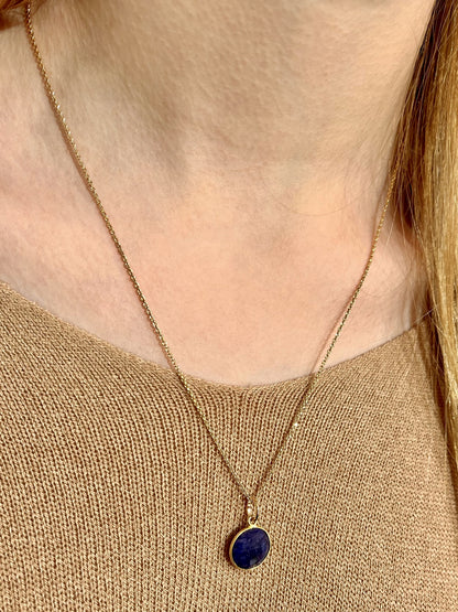 Collier plaqué or julie 4 LAPIS