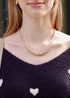 Collier plaqué or Maille palmier 