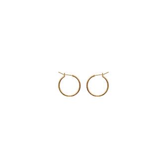 Creoles 20mm plaque or 