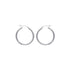 Créoles argent 30mm 