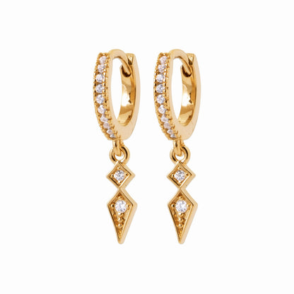 Créoles plaqué or 10 mm – pendants discrets et moderne 