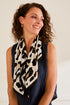 Foulard imprimé léopard 70x70 cm LEOPARD