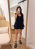 Gilet tailleur Tina - sans manches NOIR