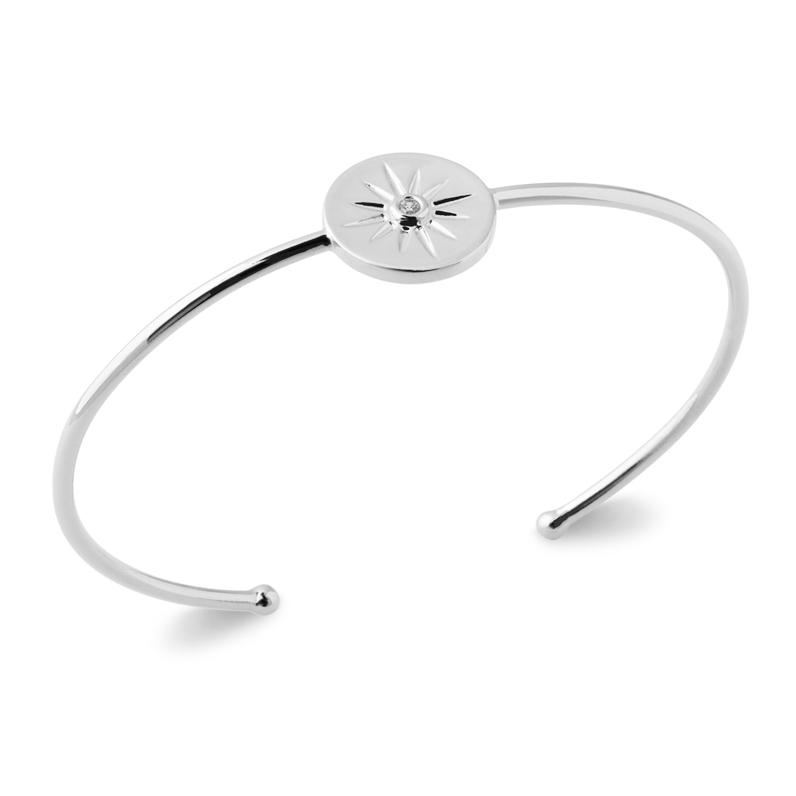 Jonc argent rh oz 