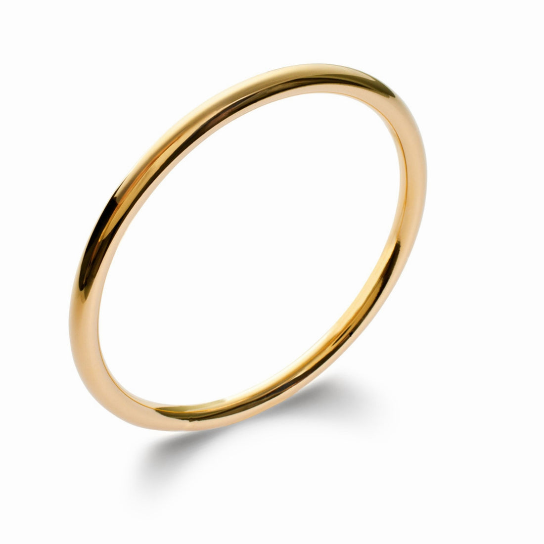 Jonc en plaqué or 66 mm 