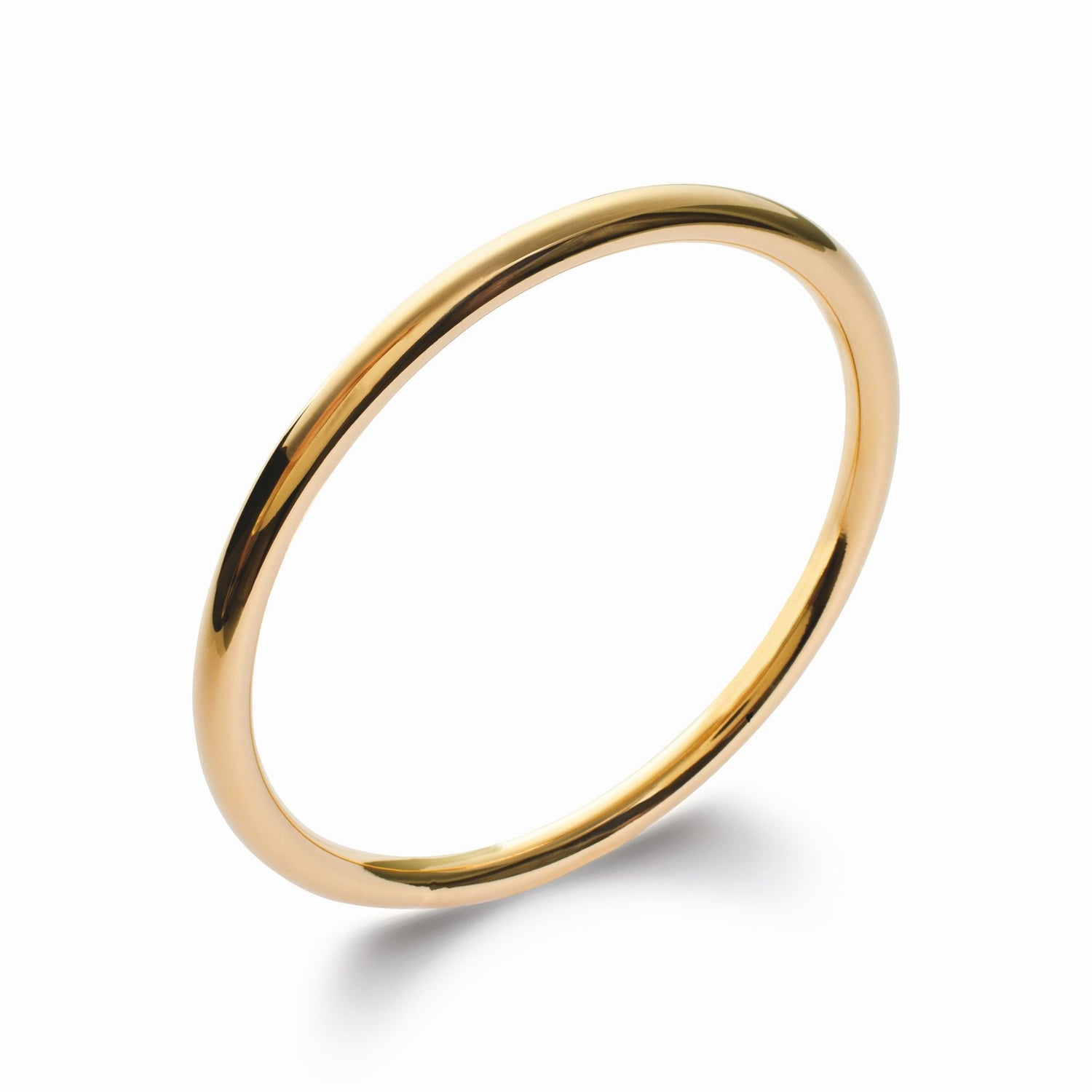 Jonc plaqué or 62cm 