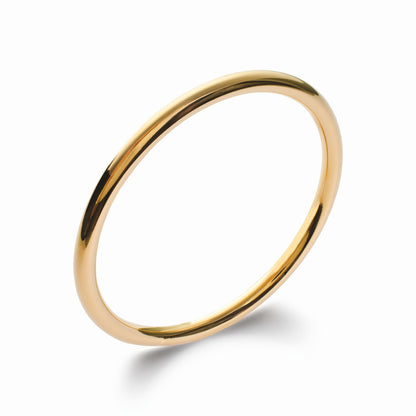 Jonc plaqué or 62cm 