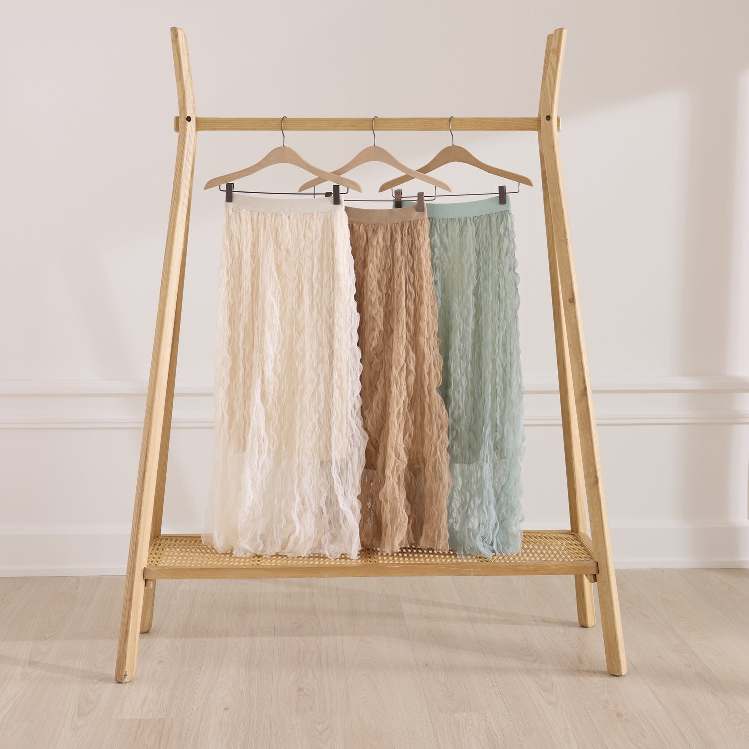 Jupe longue tulle Aline ECRU