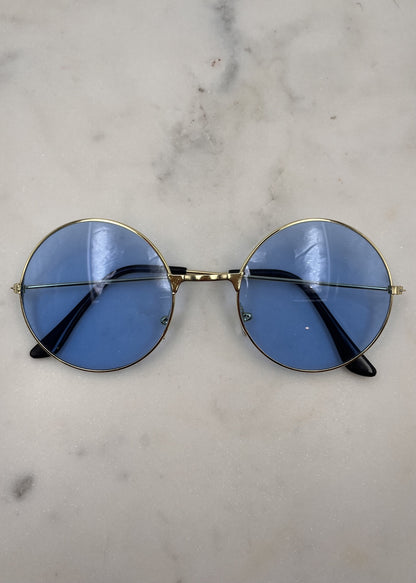 Lunettes de soleil DORE/BLEU